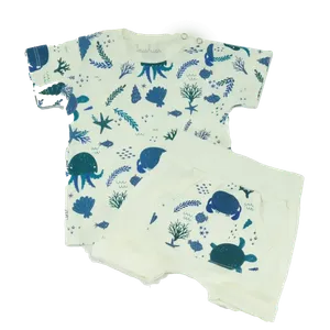 Conjunto Manga Corta Cangrejo Incahugs Bebé